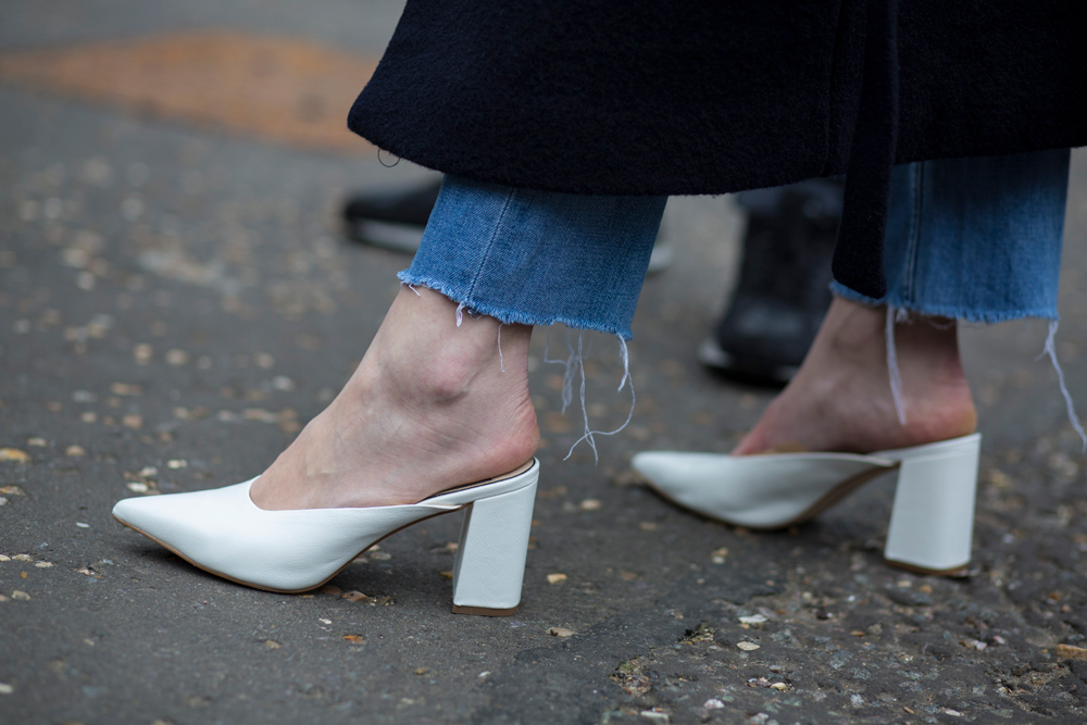 If the shoe fits, wear it - but only in white